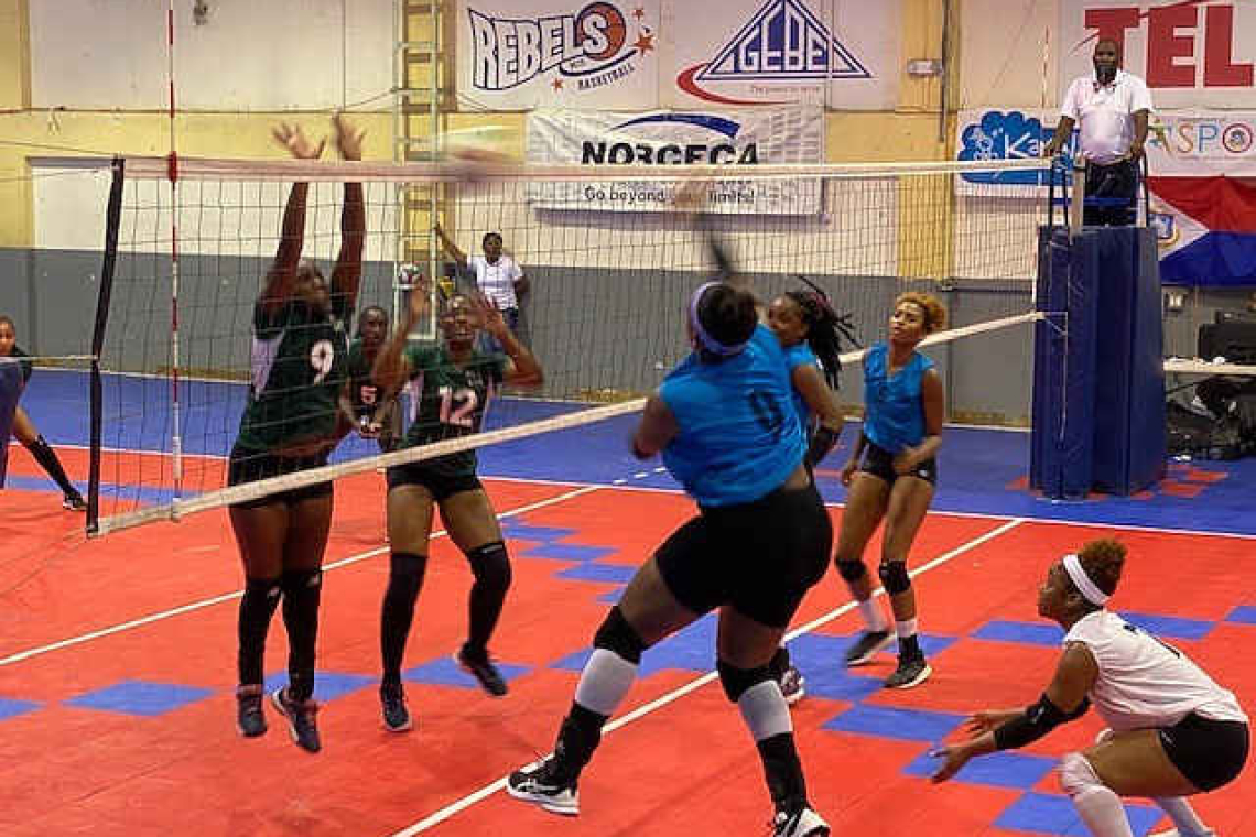 St. Lucia sweep ECVA volleyball championship